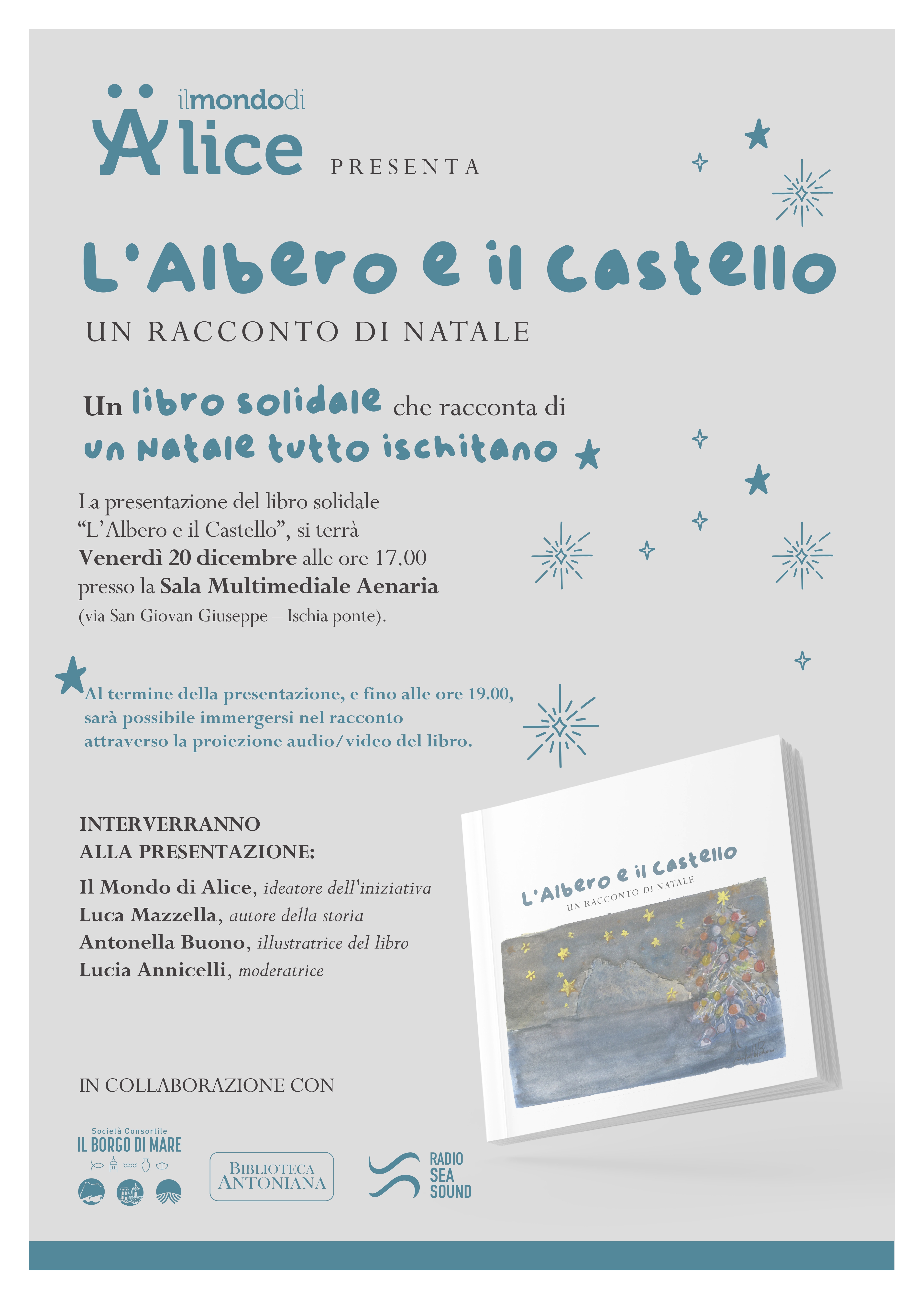 “L’Albero e il Castello” – un libro solidale che racconta di un Natale tutto ischitano